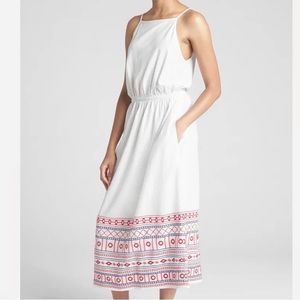 gap maxi dress, xs